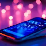 Engaging AI chatbot interaction showcasing ai sex chat free on a sleek smartphone.